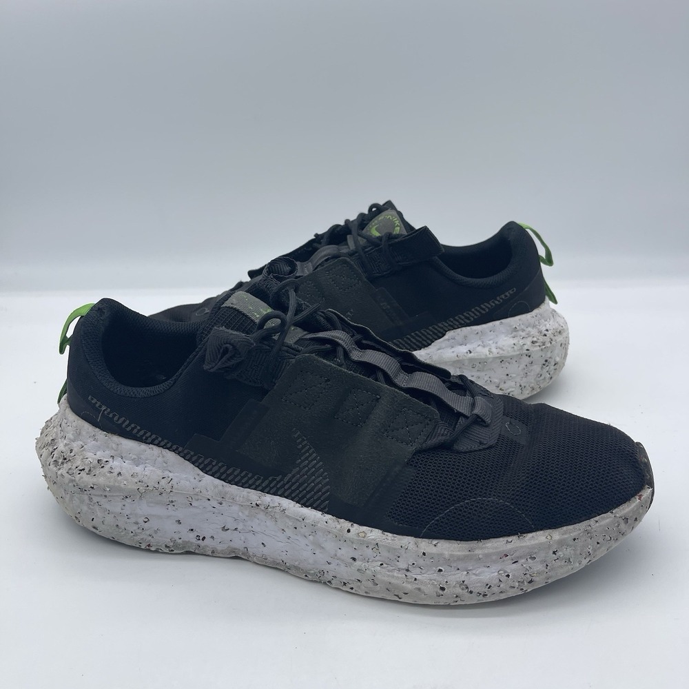 Nike Crater Impact Men's Size 12.5 Running Shoes DB2477-001 Black Sneakers